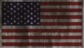 Distressed American Flag Decal / Sticker 72