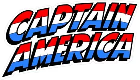 Captain America Decal / Sticker 01