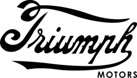 Triumph Motors Decal / Sticker 55