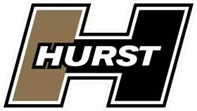 Black and Gold Hurst Decal / Sticker 16