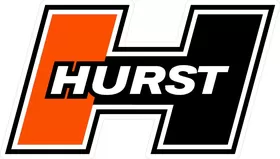 Black and Orange Hurst Decal / Sticker 19