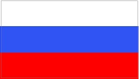 Russian Flag Decal / Sticker 03 Vector Art