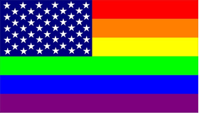 Rainbow LGBT Flag Decal / Sticker 17