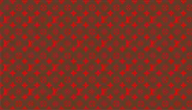 Red and Brown Louis Vuitton Pattern Decal / Sticker 21