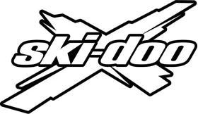 Ski-Doo X Decal / Sticker 08