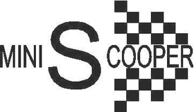 Mini Cooper S Decal / Sticker