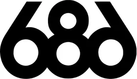 686 Apparel Decal / Sticker b