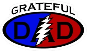 Grateful Dad Decal / Sticker 07