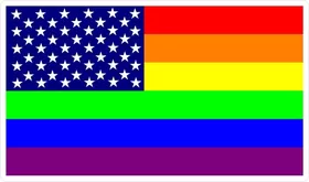 Rainbow LGBT Flag Decal / Sticker 18