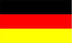 German Flag Decal / Sticker 03