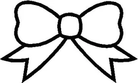 Bow Ribbon Decal / Sticker 01