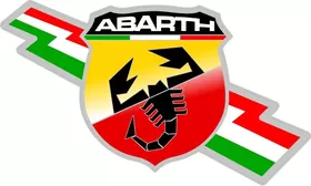 Fiat Abarth Decal / Sticker 30