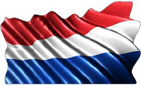 Holland / Dutch / The Netherlands Flag Waving Decal / Sticker
