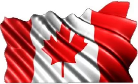 Canadian Flag Decal / Sticker