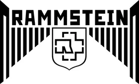 Rammstein Decal / Sticker 08