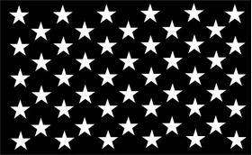 American Flag Canton Decal / Sticker 54