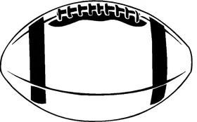 Football Decal / Sticker