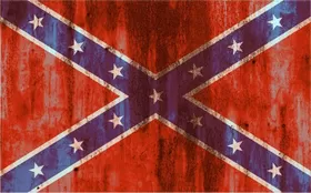 Rusted Rebel / Confederate Flag Decal / Sticker 15