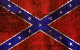 Rusted Rebel / Confederate Flag Decal / Sticker 18