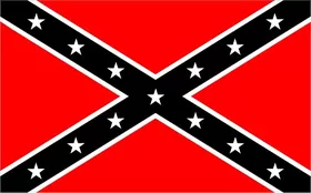 Rebel / Confederate Flag Decal / Sticker 31
