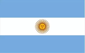 Argentina Flag Decal / Sticker 01