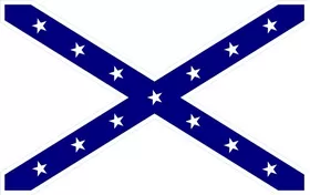 Rebel / Confederate Flag Decal / Sticker 37