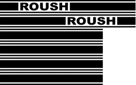 Roush Racing Truck Stripe Decal / Sticker 06