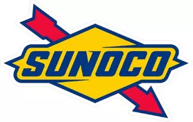 Sunoco Decal / Sticker 08