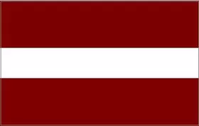 Latvia Flag Decal / Sticker 01