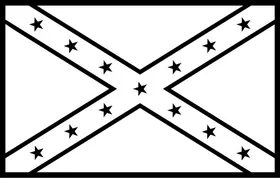 Confederate Flag Decal / Sticker 10