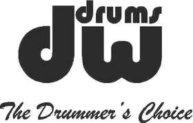 DW Drums Decal / Sticker 01
