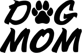 Dog Mom Decal / Sticker 02