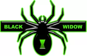 Black Widow Edition Decal / Sticker 11