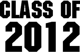 Class Of 2012 Decal / Sticker