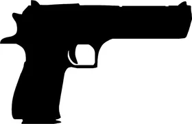 Desert Eagle Gun Decal / Sticker