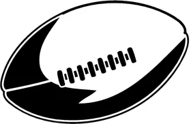 Football Decal / Sticker