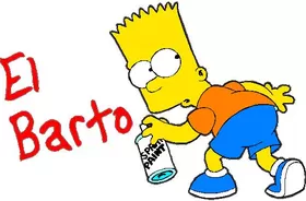 El Barto Decal / Sticker