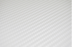 White Carbon Fiber Tile Covers 4 Inch