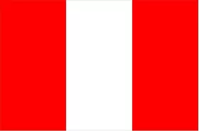 Peruvian Flag Decal / Sticker 01