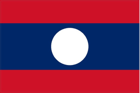 Laos Flag Decal / Sticker