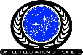 Star Trek United Federation of Planets Decal / Sticker