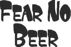 Fear No Beer Decal / Sticker