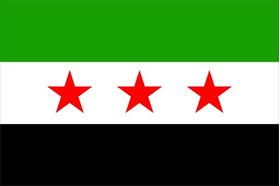 Syria Flag Decal / Sticker 01