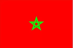 Morocco Flag Decal / Sticker 01