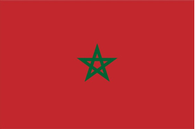 Morocco Flag Decal / Sticker 03