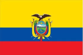 Ecuador Flag Decal / Sticker 01