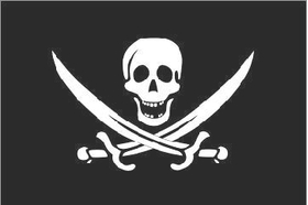 Pirate Flag 03 Decal / Sticker