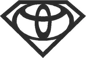 Super Toyota Decal / Sticker