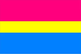 Pansexual Flag Decal / Sticker 02