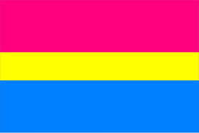 Pansexual Flag Decal / Sticker 02